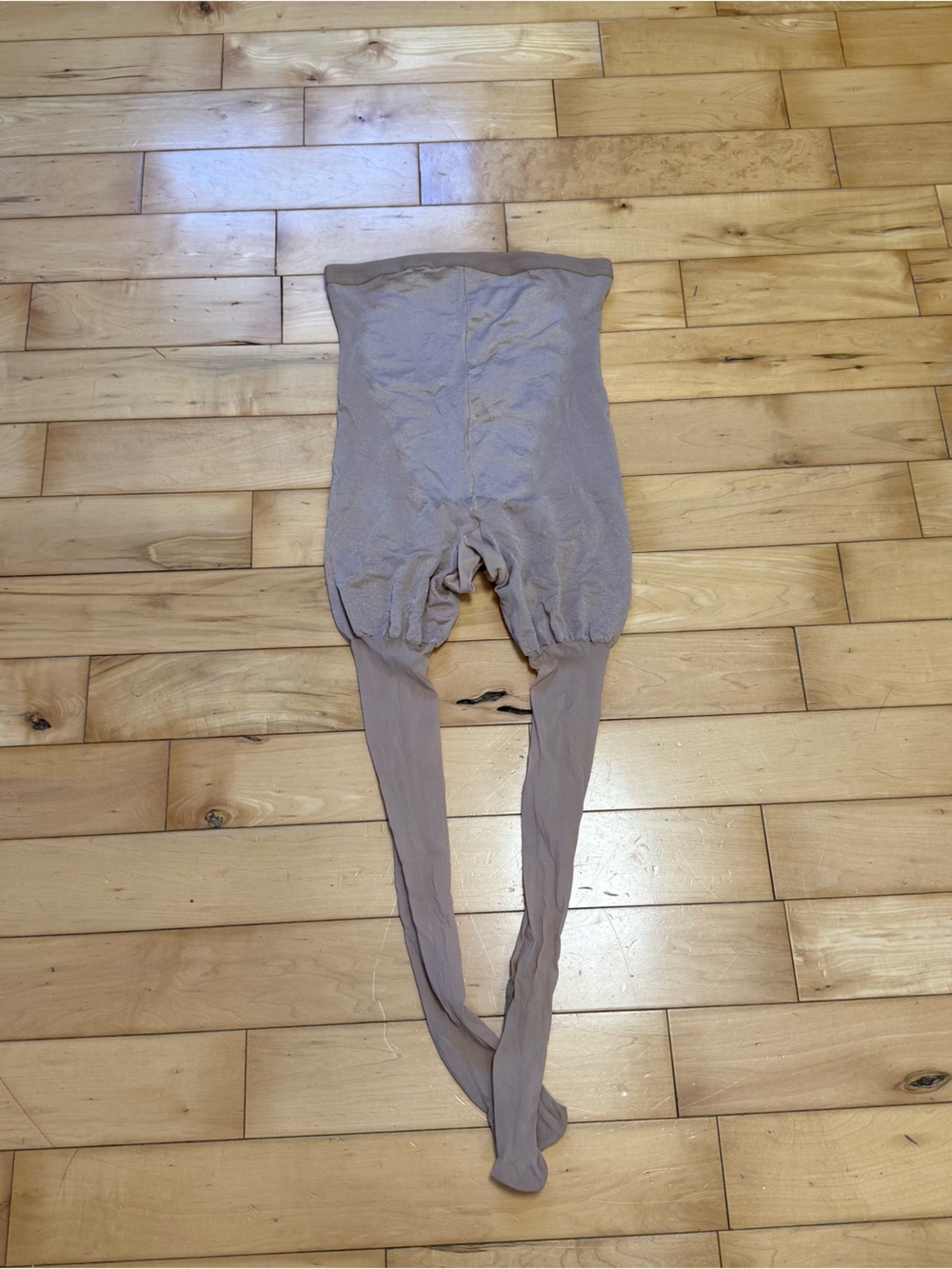 SPANX woman’s High-Waist Shapewear Briefs in Taupe